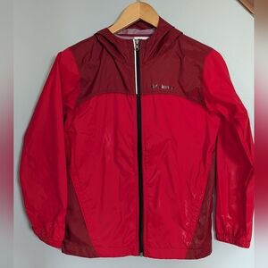 Columbia Two-Tone Red‎ Windbreaker - Kid's Medium